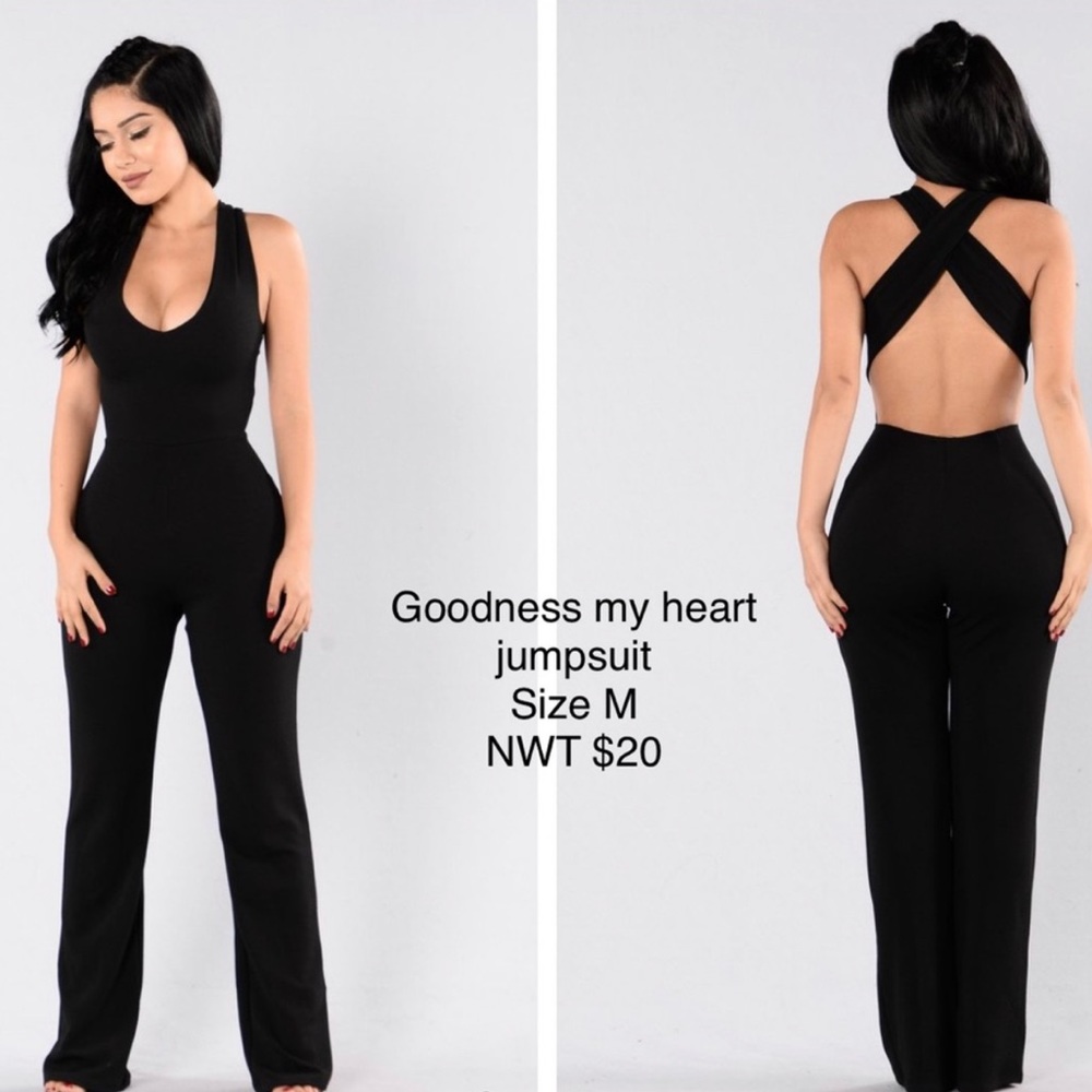 Black jumpsuit